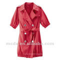 trench fashion double button rouge vêtements femmes